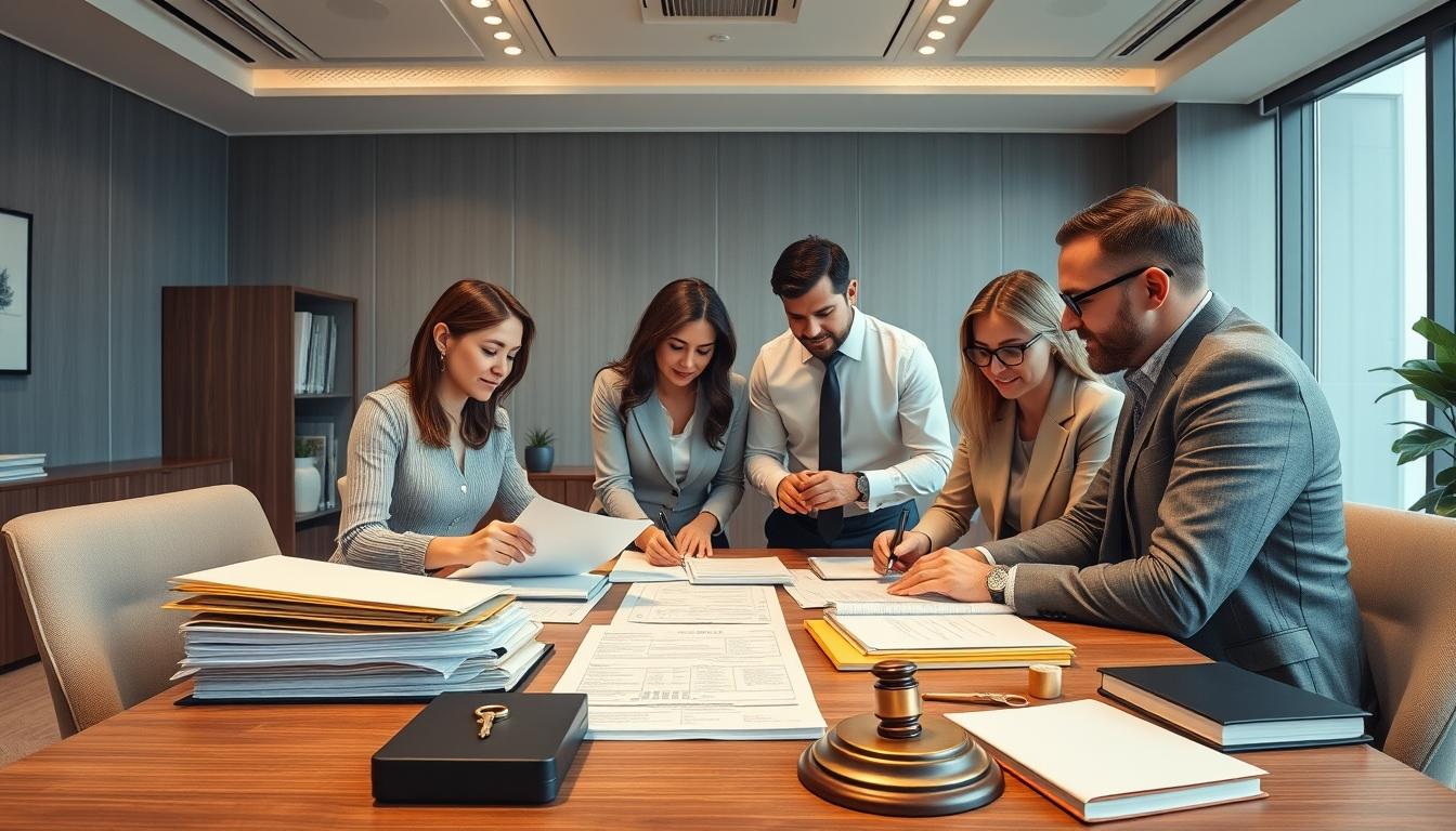 Property transaction support and closing preparation